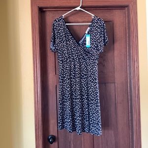 Maternity nursing knit dress
